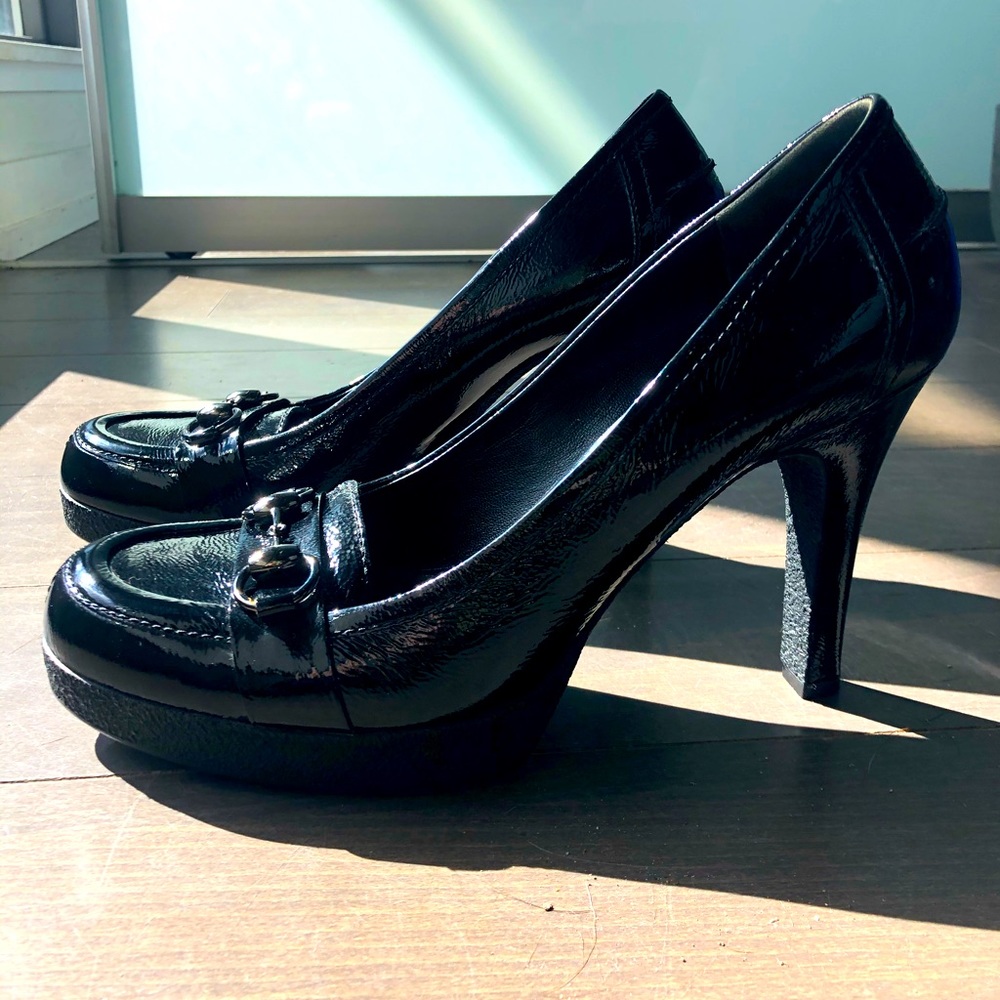 Gucci Horsebit High Heel Loafers - like new!